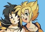 Fem goku and Broly