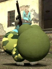 Fat Lucario 