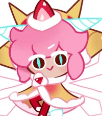 Crystal crepe cookie