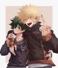 BF Deku e Bakugou 
