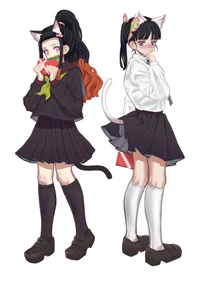 Nezuko y Kanao