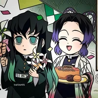 Shinobu and Muichiro