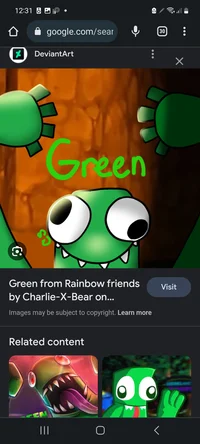 Green Rainbow Friend