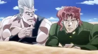 Kakyoin y Polnareff