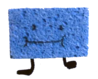 Blue Spongy BFDI