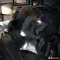 Dazai e Chuuya alfa