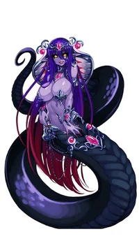Crystal the lamia