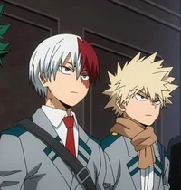 Bakugo y Shoto