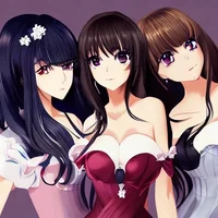 3 Anime Girls