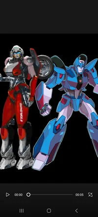 Arcee y Chromia 