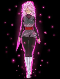 Female Goku black