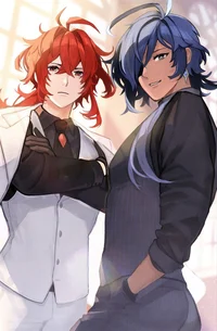 Diluc y Kaeya Doctor