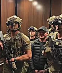 Masked man elevator2