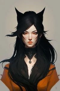 kitsune woman