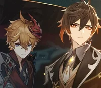 Zhongli et Tartaglia