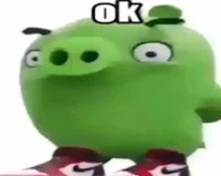 Angry birds pig drip