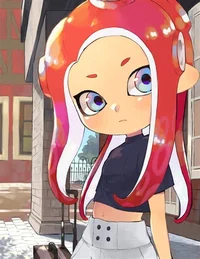 Cute Octoling Girl