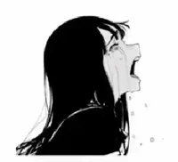 Crying meme girl