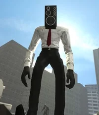 Large speakerman