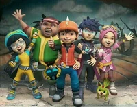 Boboiboy and friend