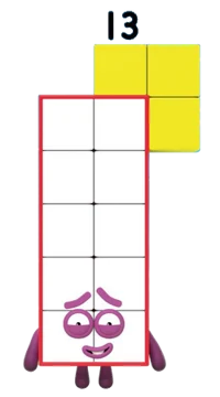13 Numberblocks