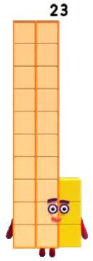23 Numberblocks