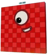 100000 Numberblocks