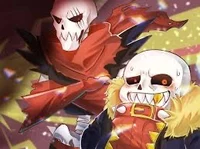 sans and papyrus fel