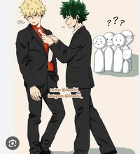 Deku and bakugo