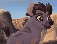 Madoa the hyena