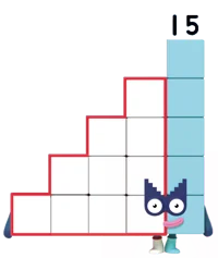 15 Numberblocks