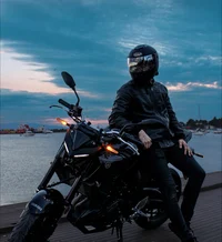 Motorcycle dude
