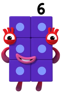 6 Numberblocks