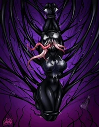 Trapped venom girl 