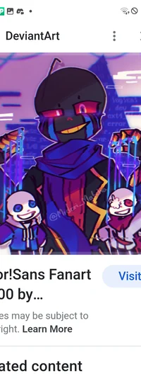 Error sans