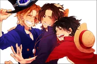 Sabo luffy y ace