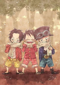 luffy sabo and ace