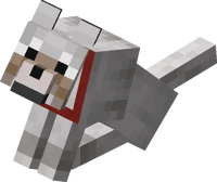 minecraft tamed wolf