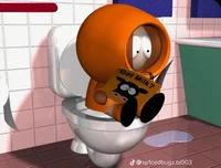 Kenny on Toilet