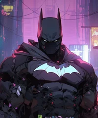 Cyberpunk Batman 