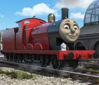 James the red engine