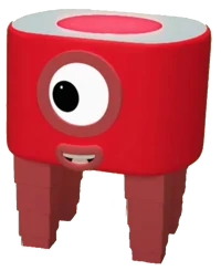 TablaDe1 Numberblock