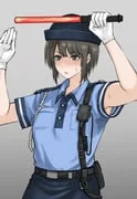 Cop girlfriend