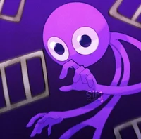 Purple rainbow frien