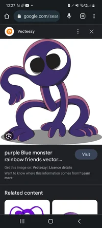 Purple RainbowFriend