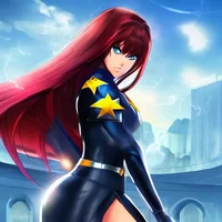 Anime superhero girl