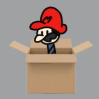 Boxed Mario