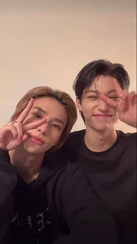 Felix and Hyunjin 
