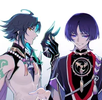 Xiao and Scaramouche