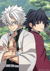 Sanemi and Tomioka